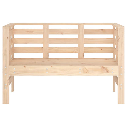 vidaXL Garden Bench | Natural Wood | Solid pine wood | Standard | Durable