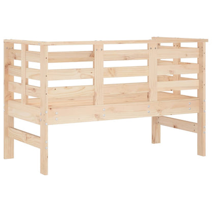 vidaXL Garden Bench | Natural Wood | Solid pine wood | Standard | Durable