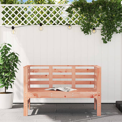 vidaXL Garden Bench | Natural Wood | Solid Douglas wood | 2-seater | Durable