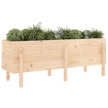 vidaXL Garden Raised Bed 160x50x57 cm Solid Wood Pine