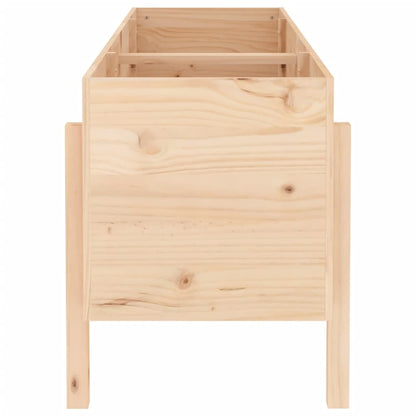 vidaXL Garden Raised Bed 160x50x57 cm Solid Wood Pine