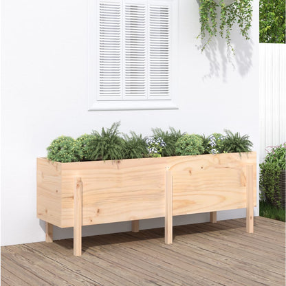 vidaXL Garden Raised Bed 160x50x57 cm Solid Wood Pine