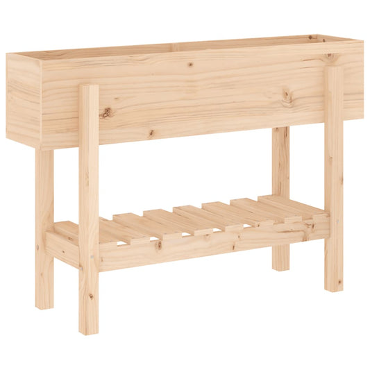 vidaXL Garden Raised Bed 101x30x69 cm Solid Wood Pine