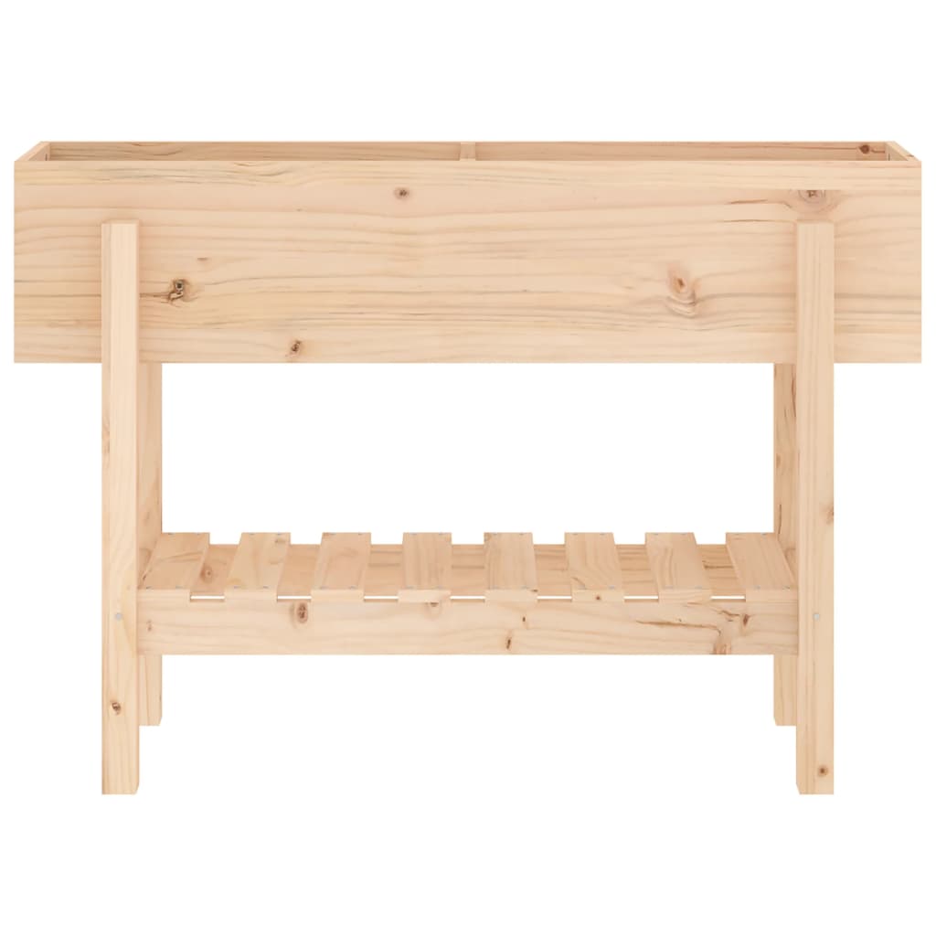 vidaXL Garden Raised Bed 101x30x69 cm Solid Wood Pine