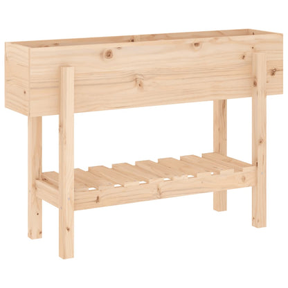 vidaXL Garden Raised Bed 101x30x69 cm Solid Wood Pine