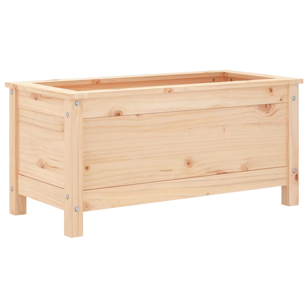 vidaXL Garden Planter 82.5x40x39 cm Solid Wood Pine