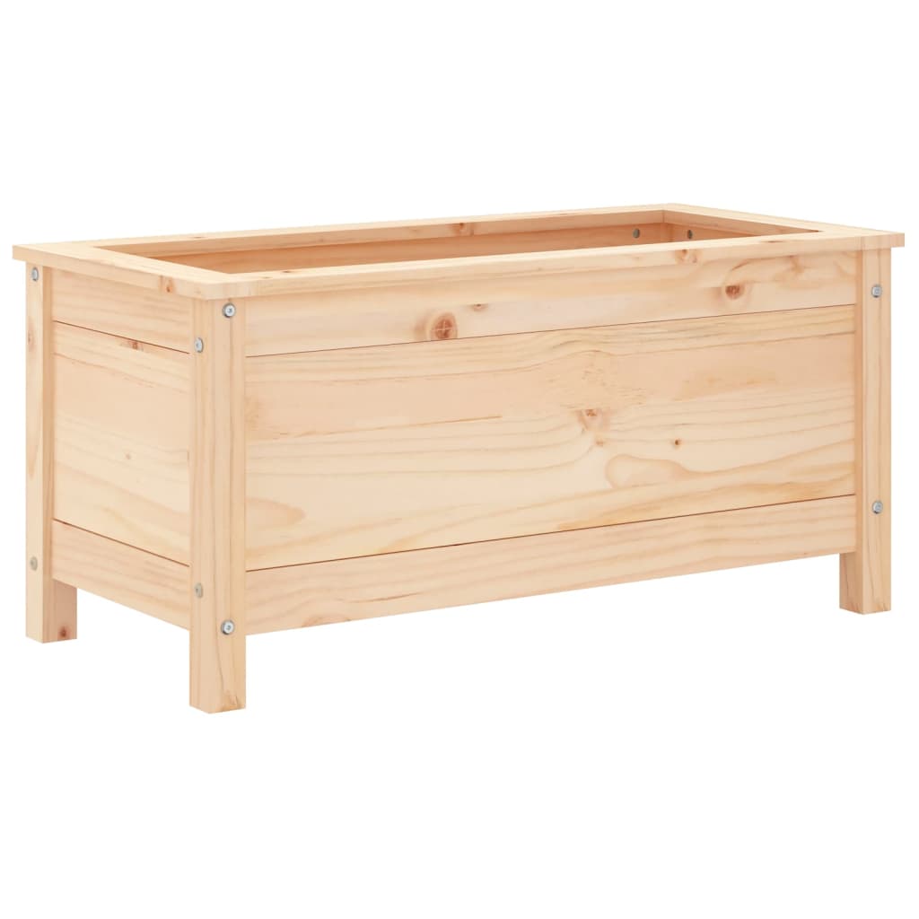 vidaXL Garden Planter 82.5x40x39 cm Solid Wood Pine