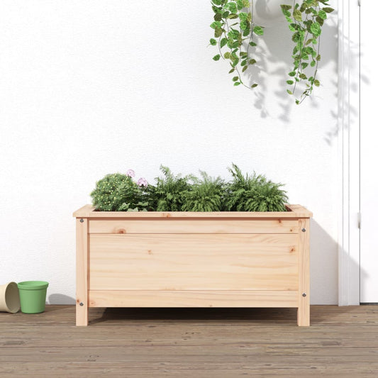 vidaXL Garden Planter 82.5x40x39 cm Solid Wood Pine
