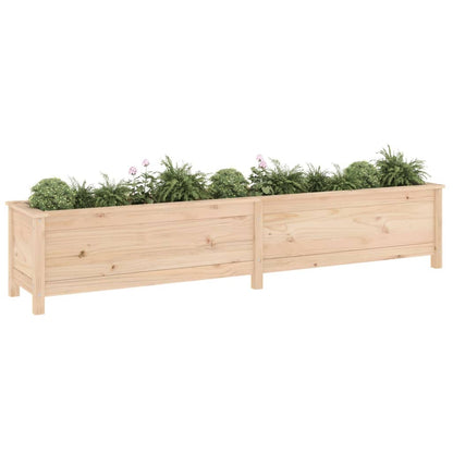 vidaXL Garden Raised Bed 199.5x40x39 cm Solid Wood Pine