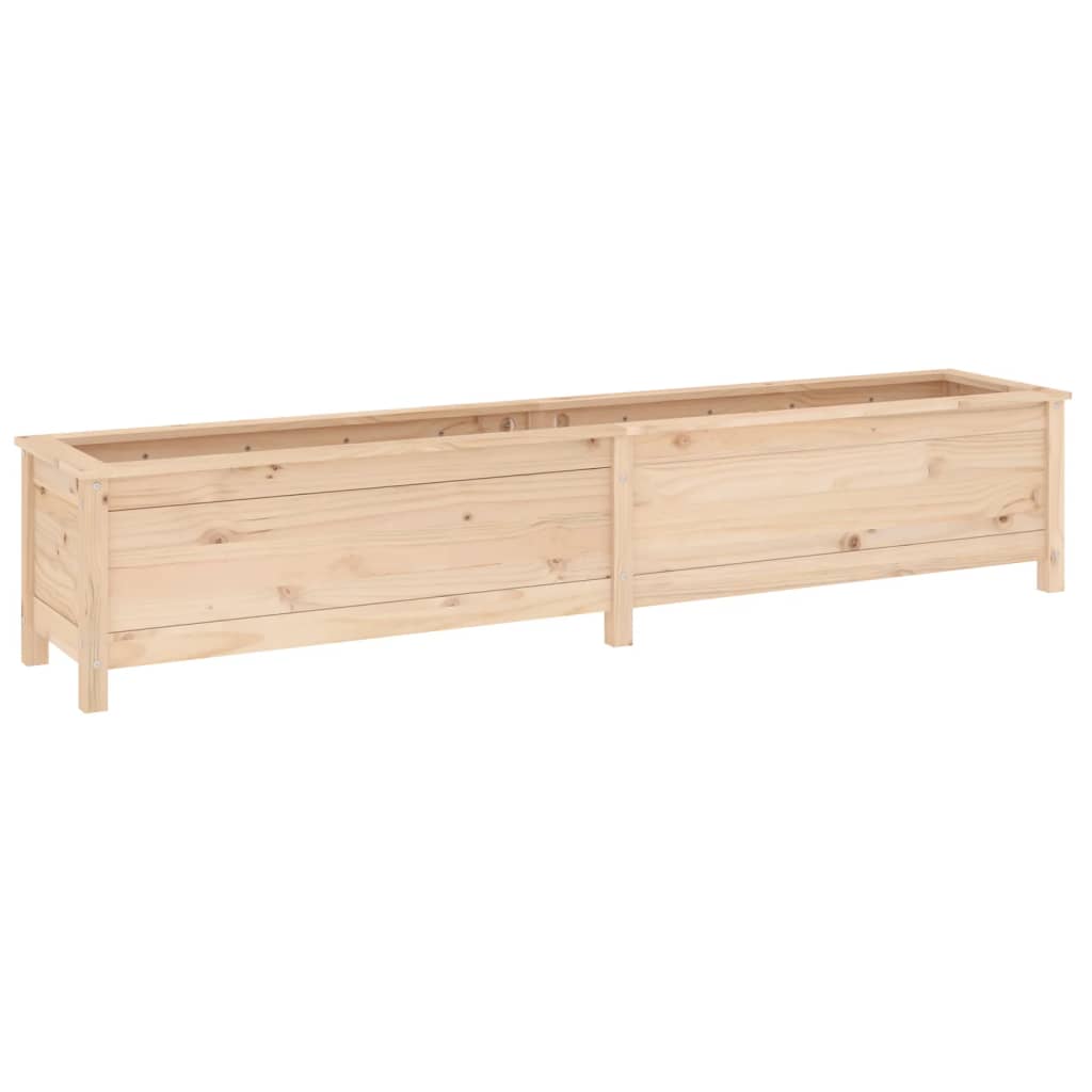 vidaXL Garden Raised Bed 199.5x40x39 cm Solid Wood Pine
