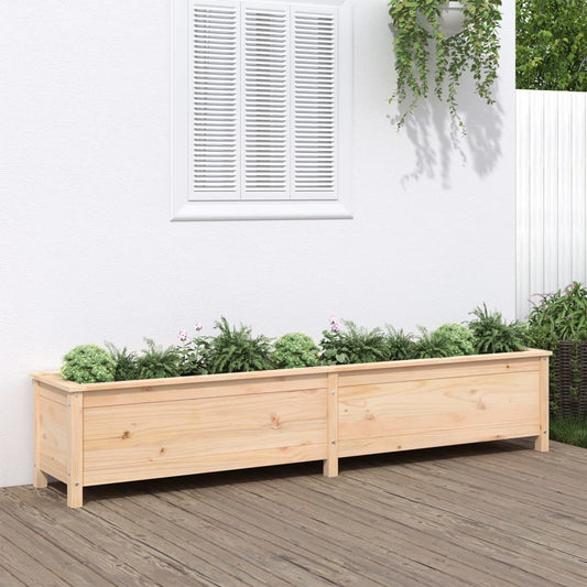 vidaXL Garden Raised Bed 199.5x40x39 cm Solid Wood Pine