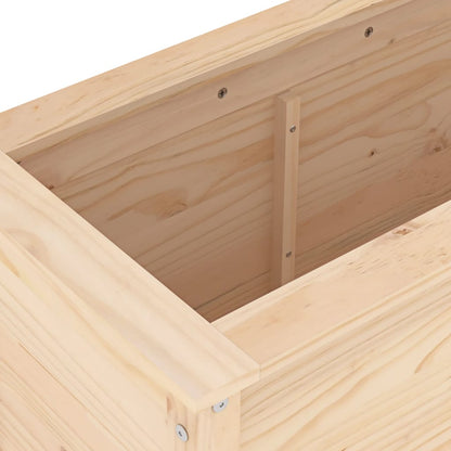 vidaXL Garden Planter 82.5x40x78 cm Solid Wood Pine