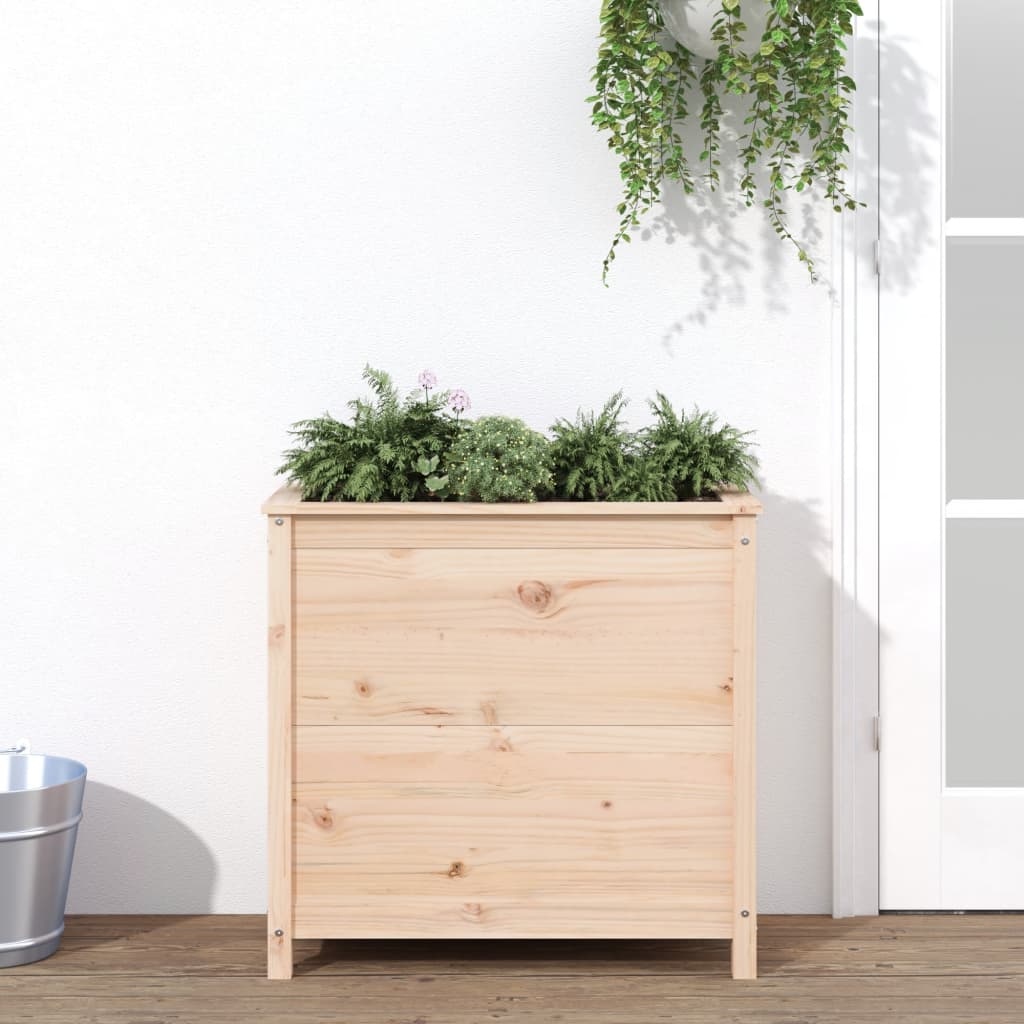 vidaXL Garden Planter 82.5x40x78 cm Solid Wood Pine