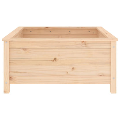 vidaXL Garden Planter 82.5x82.5x39 cm Solid Wood Pine