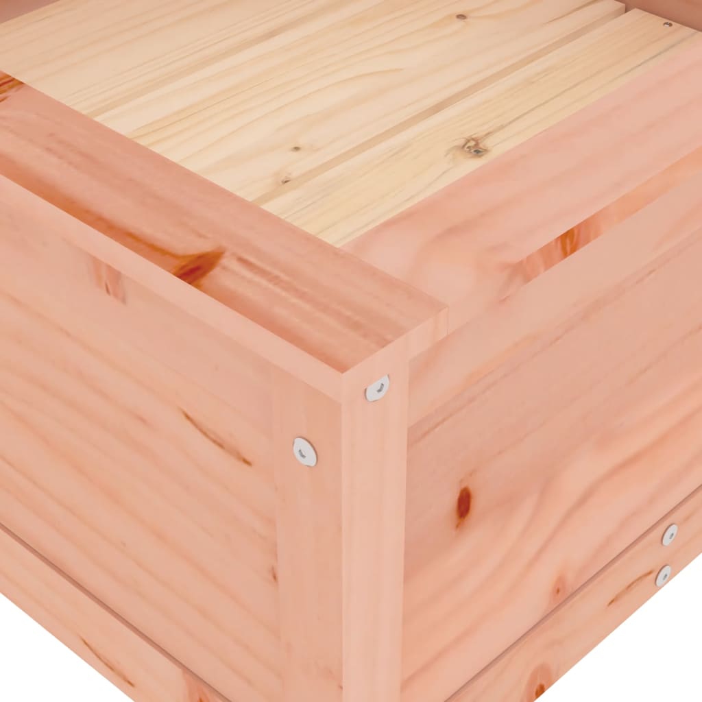vidaXL Garden Planter 82.5x82.5x39 cm Solid Wood Douglas