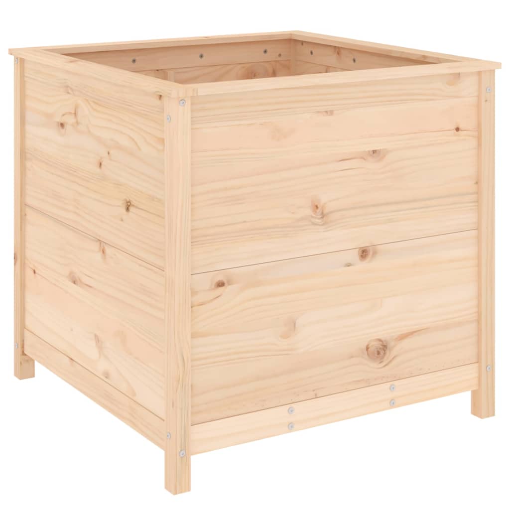 vidaXL Garden Planter 82.5x82.5x78 cm Solid Wood Pine