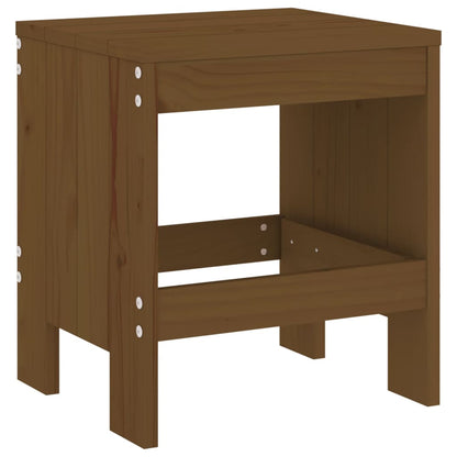 vidaXL Garden Stools 2 pcs Honey Brown 40x36x45 cm Solid Wood Pine