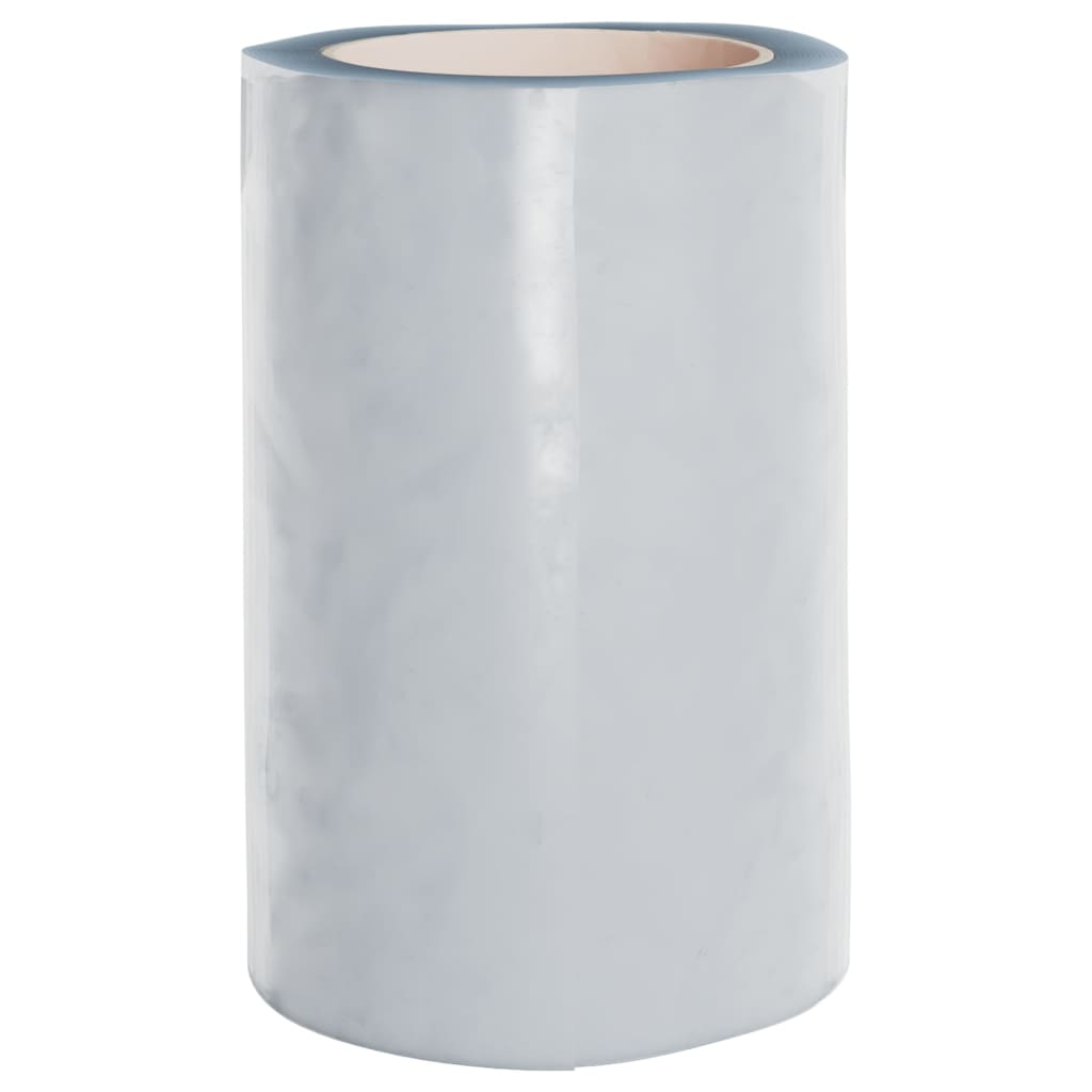 vidaXL Door Curtain Transparent 300 mmx2,6 mm 10 m PVC