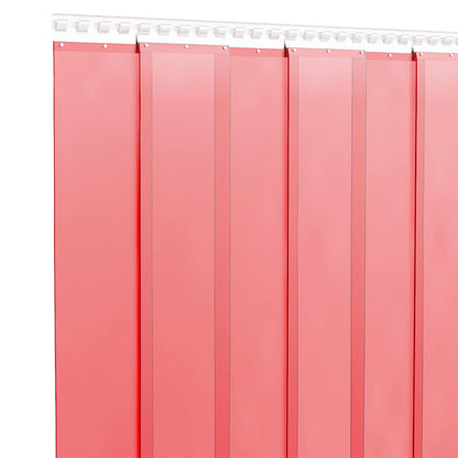 vidaXL Door Curtain Red 200 mmx1,6 mm 25 m PVC