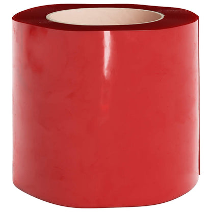 vidaXL Door Curtain Red 200 mmx1,6 mm 25 m PVC