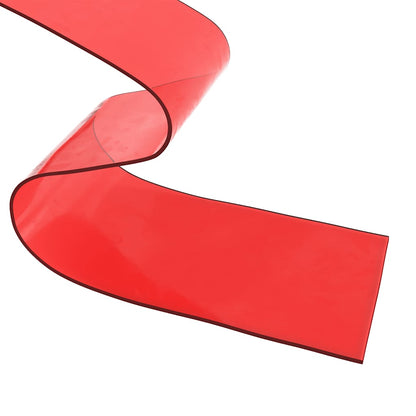vidaXL Door Curtain Red 200 mmx1,6 mm 25 m PVC