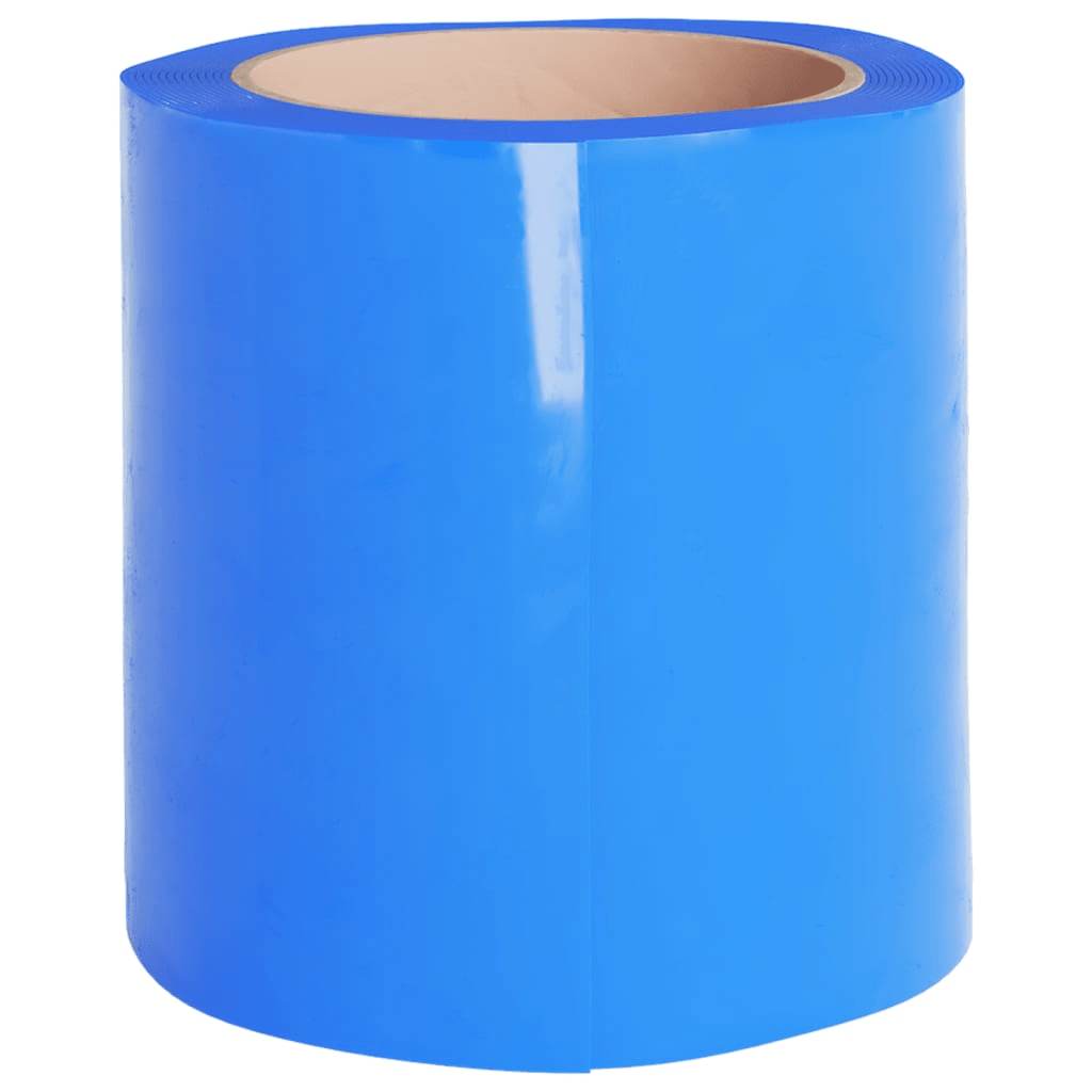 vidaXL Door Curtain Blue 200 mmx1.6 mm 10 m PVC