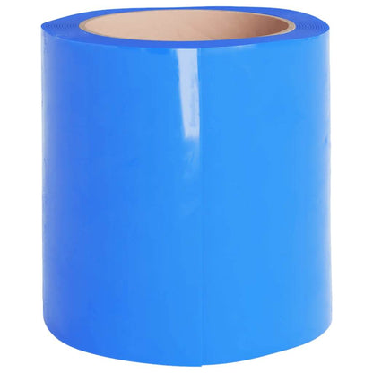 vidaXL Door Curtain Blue 200 mmx1.6 mm 10 m PVC
