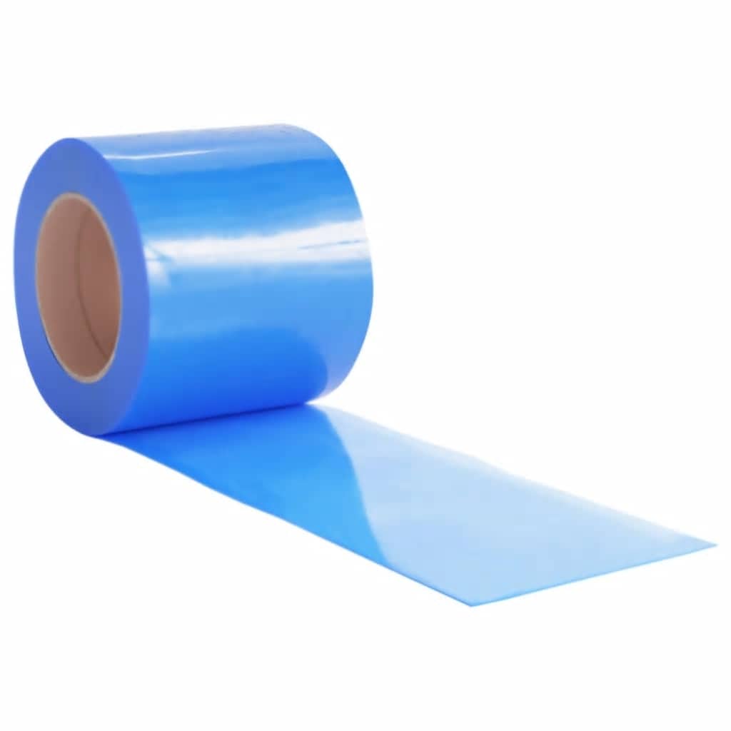 vidaXL Door Curtain Blue 200 mmx1,6 mm 25 m PVC