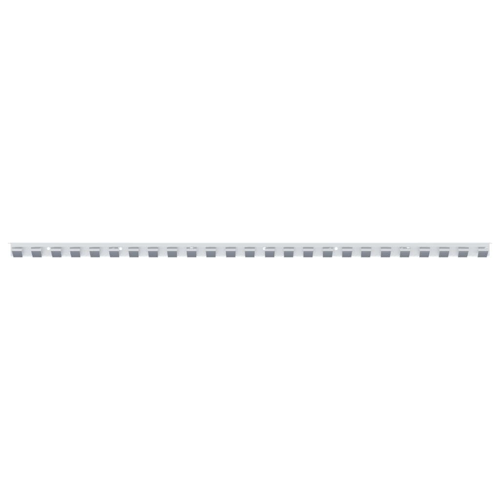 vidaXL Mounting Rail Silver 1 m Stainless Steel