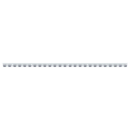 vidaXL Mounting Rail Silver 1 m Stainless Steel
