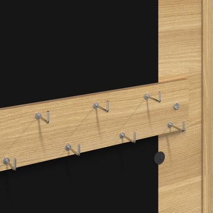 vidaXL Mirror Jewellery Cabinet Wall Mounted 30x8.5x67 cm