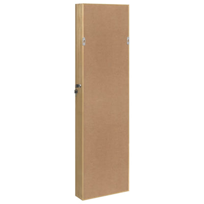 vidaXL Mirror Jewellery Cabinet Wall Mounted 30x8.5x106 cm