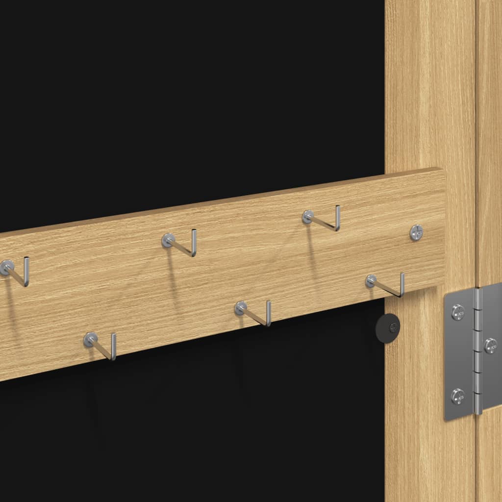 vidaXL Mirror Jewellery Cabinet Wall Mounted 30x8.5x106 cm