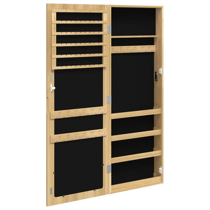 vidaXL Mirror Jewellery Cabinet Wall Mounted 37.5x10x106 cm