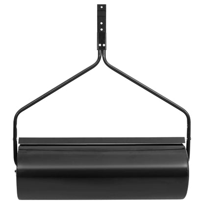 vidaXL Garden Lawn Roller Push Black 63 L Iron