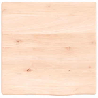 vidaXL Wall Shelf 40x40x2 cm Untreated Solid Wood Oak
