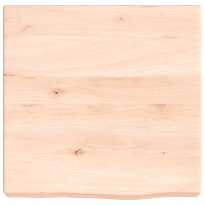 vidaXL Wall Shelf 40x40x(2-6) cm Untreated Solid Wood Oak