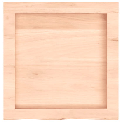 vidaXL Wall Shelf 40x40x(2-6) cm Untreated Solid Wood Oak
