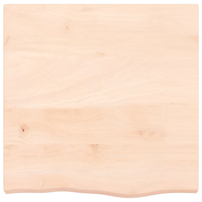 vidaXL Wall Shelf 60x60x(2-6) cm Untreated Solid Wood Oak