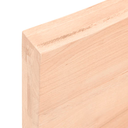 vidaXL Table Top 80x40x(2-6) cm Untreated Solid Wood Live Edge