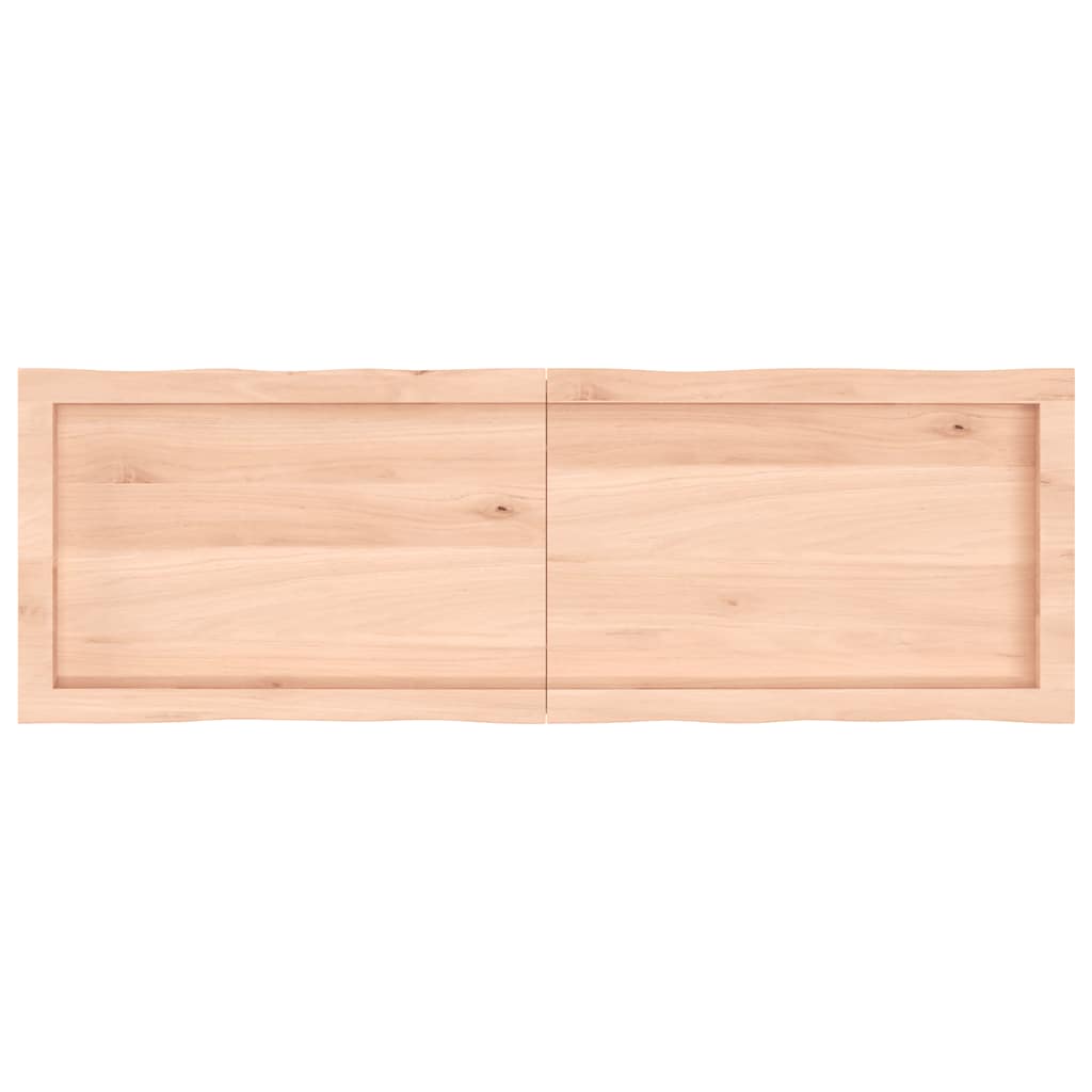 vidaXL Table Top 140x60x(2-6) cm Untreated Solid Wood Live Edge