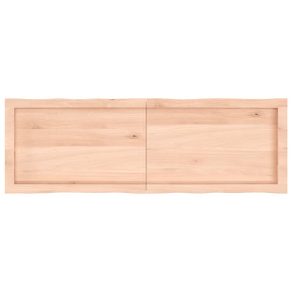 vidaXL Table Top 140x60x(2-6) cm Untreated Solid Wood Live Edge