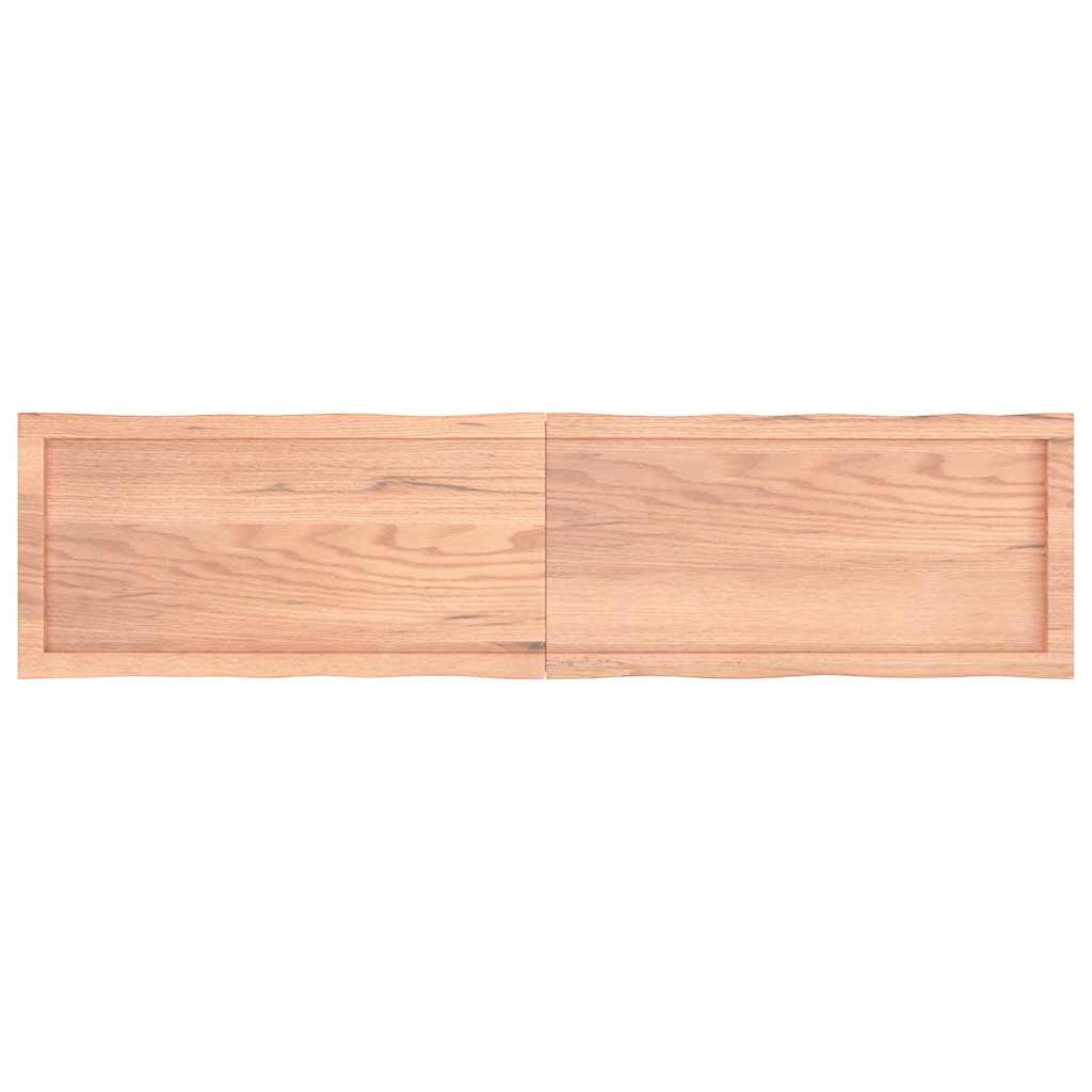 vidaXL Table Top Light Brown 160x40x(2-4) cm Live Edge