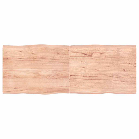 vidaXL Table Top Light Brown 160x60x(2-4) cm Live Edge