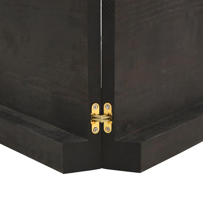 vidaXL Table Top Dark Brown 180x40x(2-6) cm Treated Solid Wood Live Edge