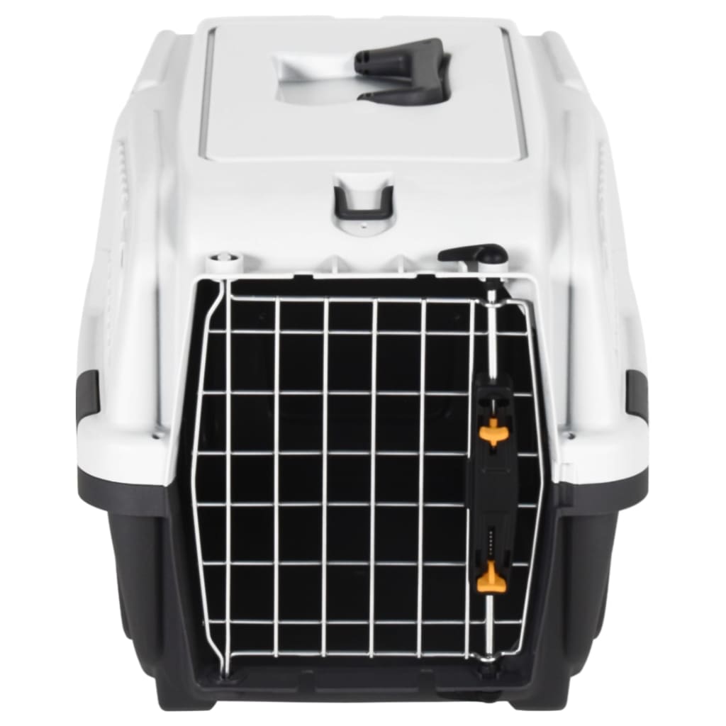 vidaXL Pet Carrier with Metal Door 48x31.5x31 cm Polypropylene