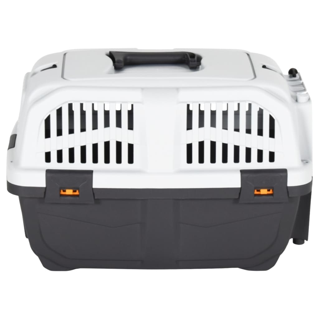vidaXL Pet Carrier with Metal Door 48x31.5x31 cm Polypropylene