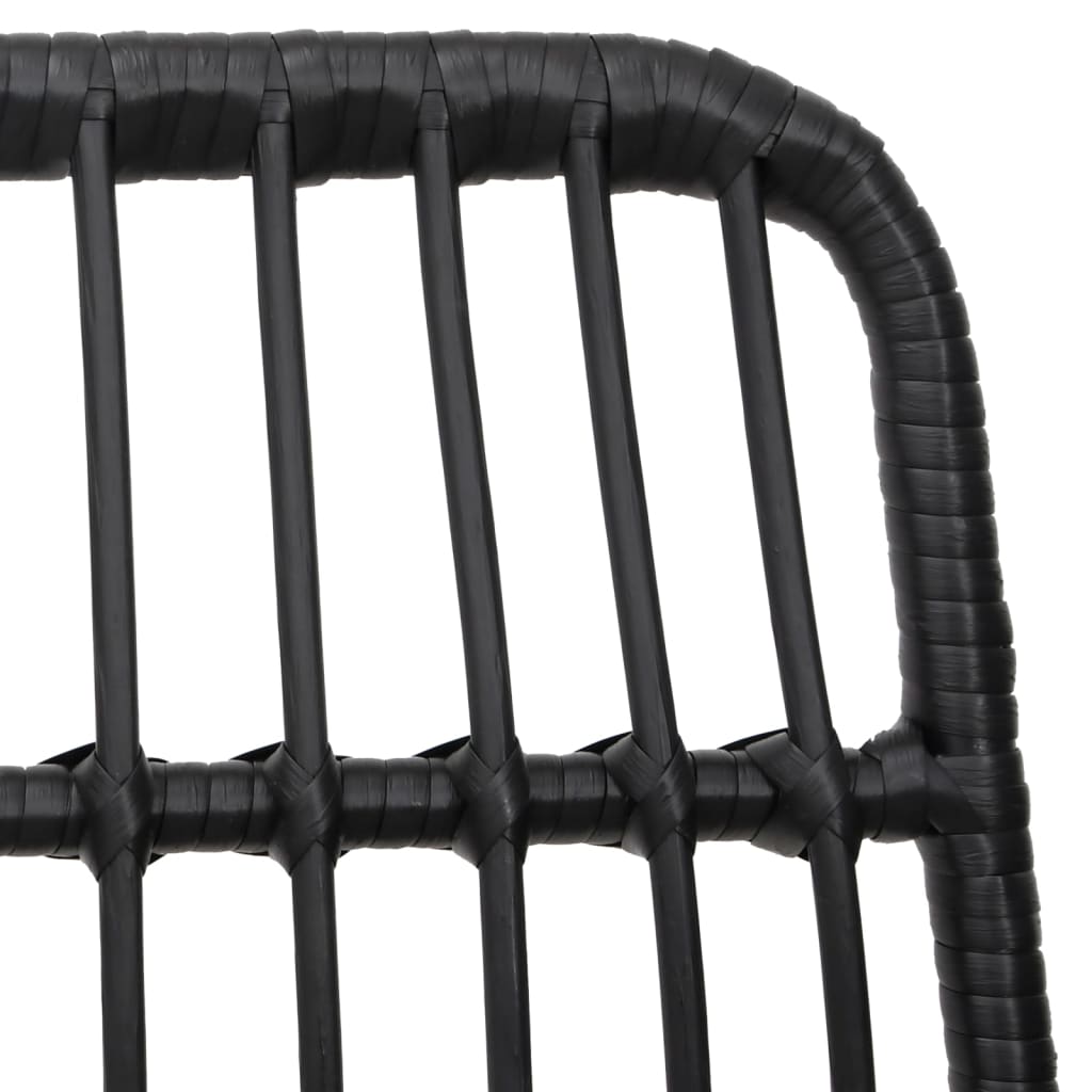 vidaXL Garden Dining Set | Black