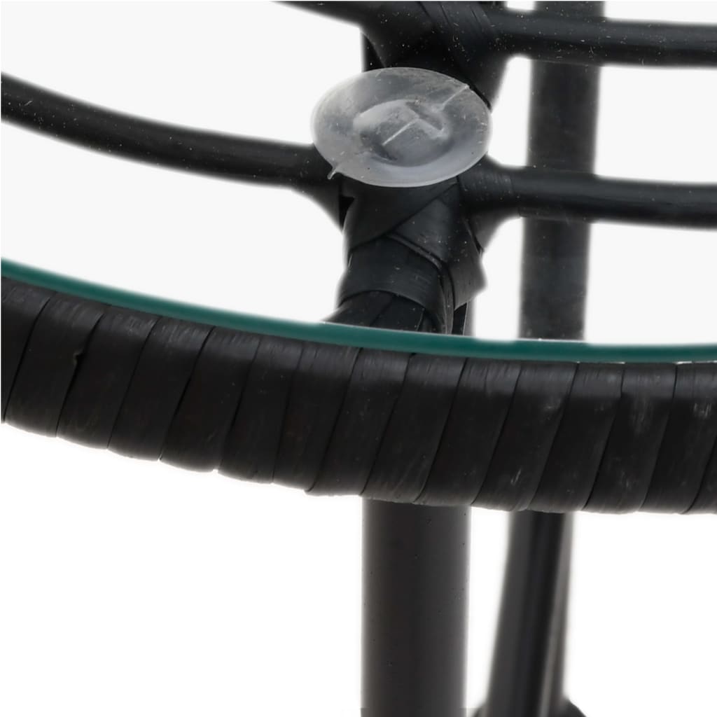 vidaXL Garden Dining Set | Black