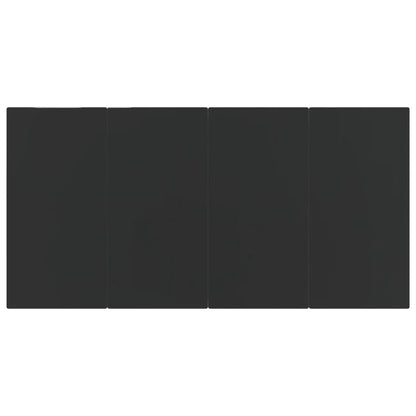 vidaXL 5 Piece Garden Dining Set Poly Rattan